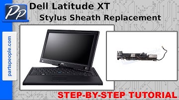 Dell Latitude XT Stylus Sheath Video Tutorial Teardown