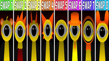 Incredibox Sprunki ALL Phase 2 SWAPPED Characters