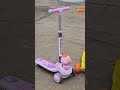 Heavy Duty 3-Wheeled Push Scooter with Light-Up Wheels & Adjustable Handlebar for Kids