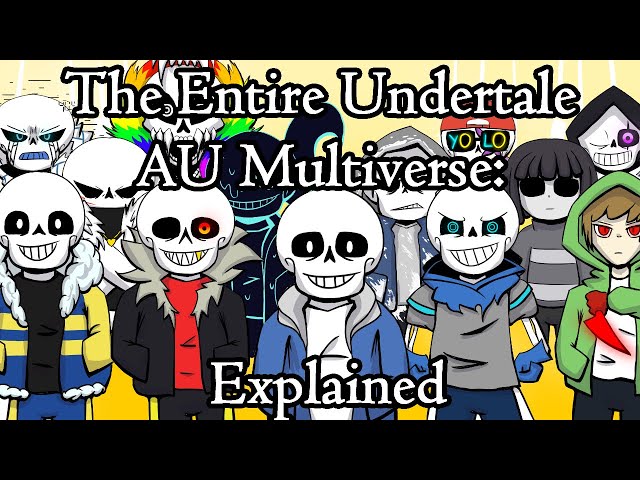Undertale Connection Graph Undertale Multiverse Connection Theory In 2020 TS!Underswap