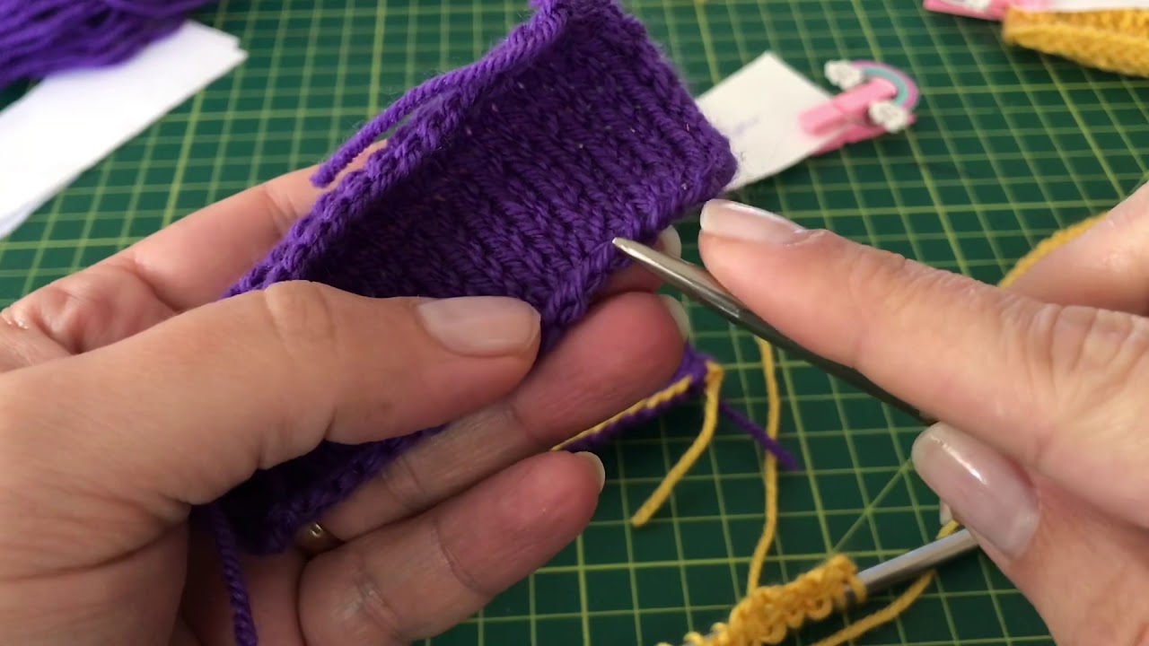 How to cast on stitches knitting for beginners YouTube