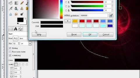How to Make a Supernova Swirl in Gimp