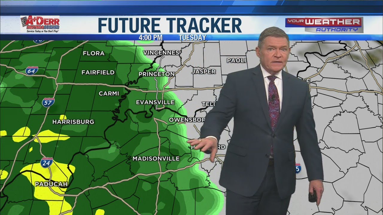 Two Rounds of Rain this Week - YouTube
