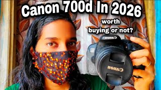 Canon 700d IN 2026 | WORTH BUYING OR NOT CANON 700D