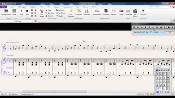 Sibelius 7.5 Tutorial Series - Playing back your score