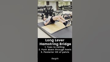 Double Leg Long lever hamstring bridge [ Axe Rugby ]
