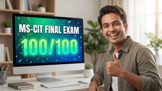 MS-CIT Final Exam Practical 2026: Score 50/50 with These Tips!