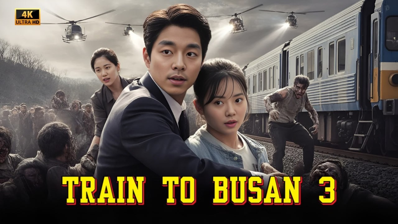 Train to Busan 3 2026 Movie Gong Yoo, Jung Yu-mi, Ma Dong-seok_Review and Facts Fanmade