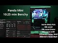 CoreXY 3D Printer - Panda Mini / Quick Benchy and Chat!