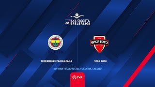 Fenerbahçe Parolapara - Spor Toto Axa Sigorta Efeler Ligi
