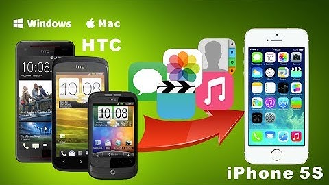 How to Sync HTC with iPhone 5S on Mac, Copy All Data from HTC to iPhone 5S on Mac?