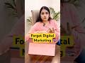 If you also think these 5 things then forget digital marketing! #digitalmarketing #youtubeshorts