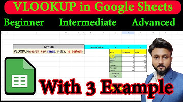 Advanced Vlookup Techniques in Google Sheets (Hindi) #VLOOKUP