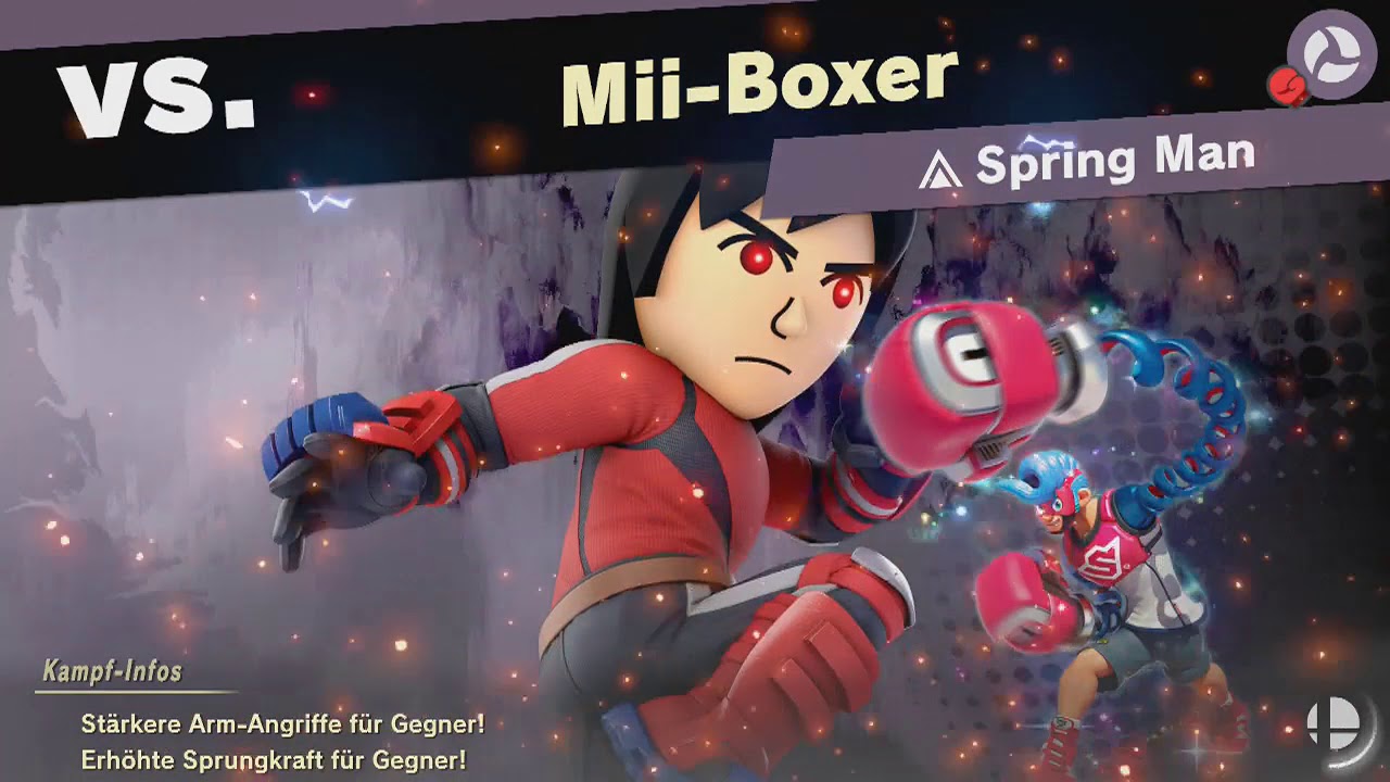 Super Smash Bros. Ultimate - Spring Man - YouTube