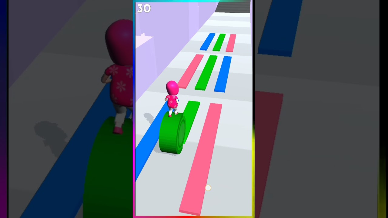 Layers Roll Running game in All levels. in{Android,IOS, Walkthrough}game play.