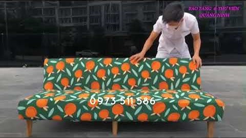 May ga bọc sofa giường, dễ bọc dễ tháo giặt, chất vải mát không nóng bí