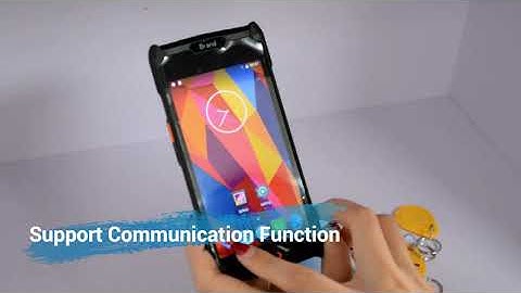 Warehouse POS Rugged Handheld RFID Reader Industrial Laser Barcode Scanner Android PDA C50