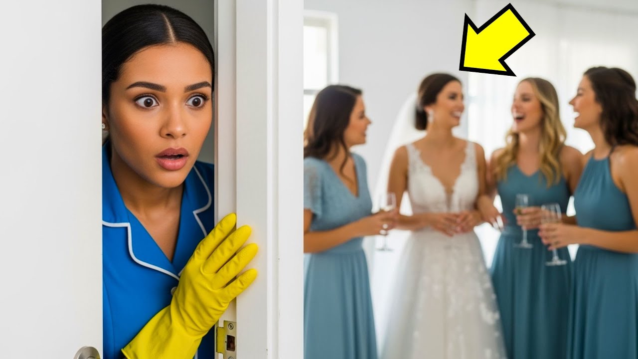SPRZĄTACZKA USŁYSZAŁA WYZNANIE PANNY MŁODEJ CHWILE PRZED ŚLUBEM… ZEMSTA ZASKOCZYŁA WSZYSTKICH