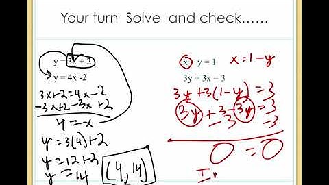 3.1 - Systems of Equations