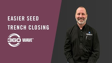 Easier Seed Trench Closing with 360 WAVE