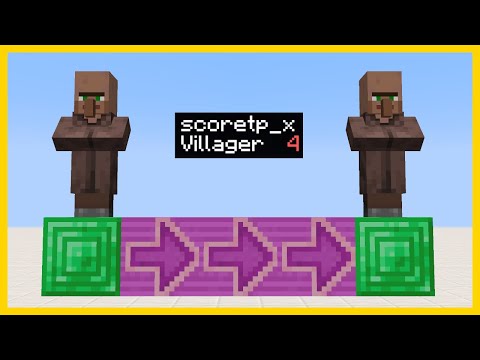How to Teleport to Scoreboard Values (Minecraft 1.16)