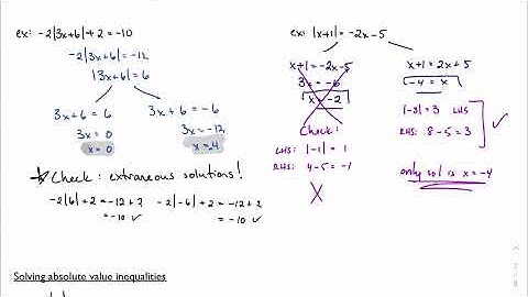2.2, part 3B: Solving absolute value equations (IB Math AA HL 1)