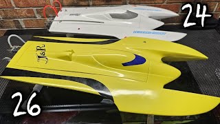 Hydroplane Comparison Vortex 24 V/s H26 