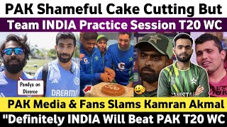 Team India Practice Session WC | Definitely India Will Beat Pak Pak Media & Fans Slams Kamran Akmal