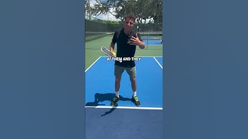 How to Deal with Bangers in Pickleball! #pickleball #pickleballtips