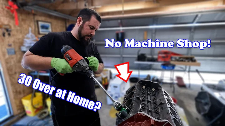 Can I turn my BLOWN 350 into a 383 Stroker?? (Cheap DIY junkyard Build)