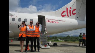 CLIC  Vuelo inaugural Medellín  Nuquí