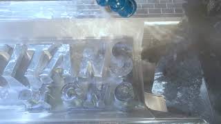 CNC Chessboard from 500lb Aluminum Block by Titans of CNC