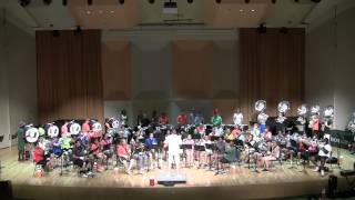The 2015 Frost School of Music Band of the Hour Marching Band