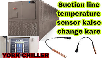 Suction temperature sensor kaise change kare | how to change suction line temperature sensor #hvac