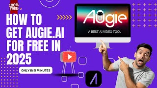 How to Use Augie.AI for FREE in 2025 🔥 | Best AI Video Tool (No Credit Card Needed!) screenshot 1