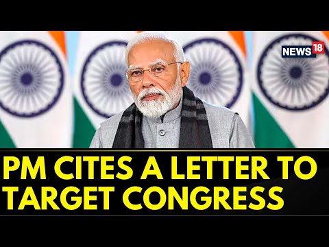 PM Modi Highlights A Letter Penned By Prominent Lawyers, Aiming At Congress | English News | News18 - CNNNEWS18