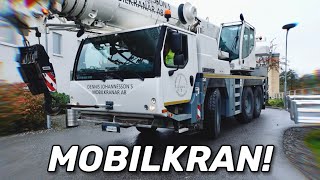 ÅKER MED I MOBILKRAN! 🤩🏗️