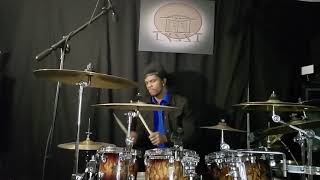 Izzyj Playing Retro Funky Drumless By Andre Forbes