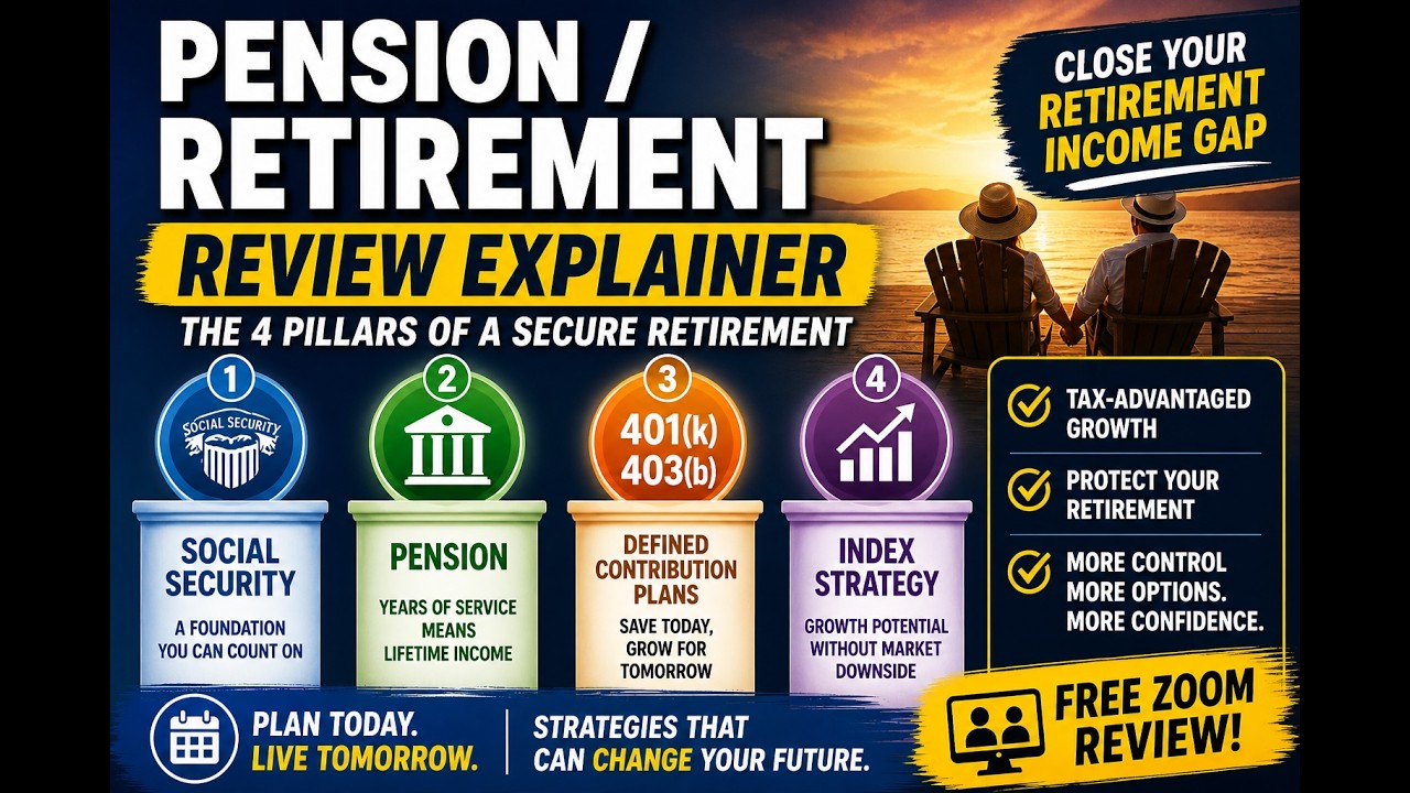 Pension / Retirement Review Explained: The 4 Pillars of Retirement Income