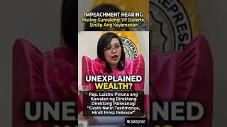 Muling gumulong ang impeachment hearing laban kay Vice Pres. Sara Duterte, kung saan sentro ...