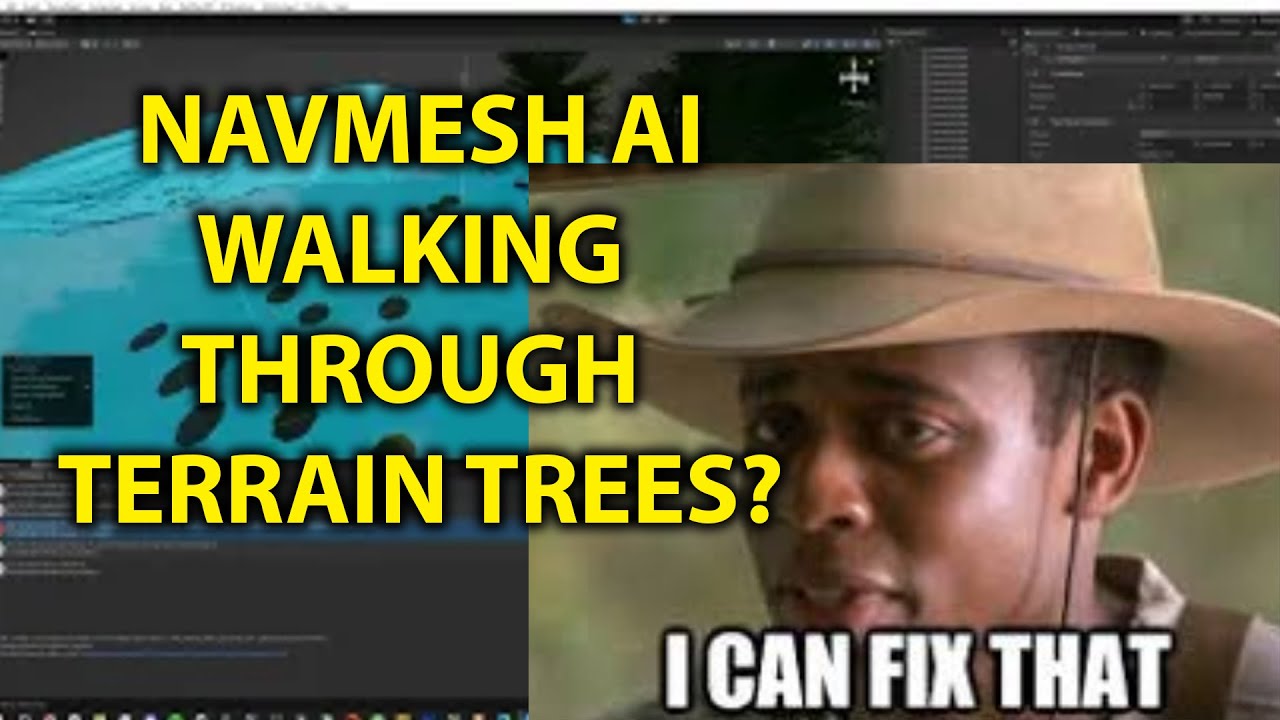 Unity NavMesh Terrain Trees ACTUAL FIX! - YouTube