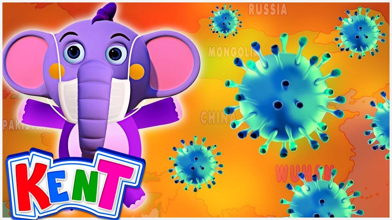 ⁣Kent The Elephant | Coronavirus Precautions | Learning Cartoons For Children