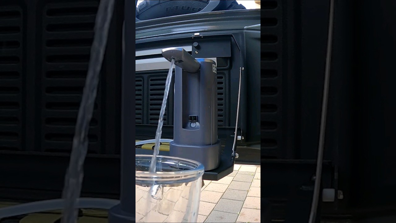 TEMU CAMPING GEAR | RECHARGEABLE WATER FAUCET | JEEP CAMPER MOD 