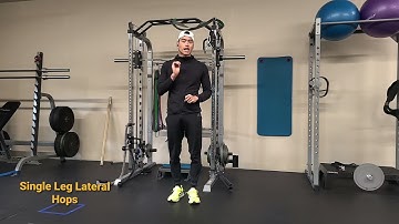 Single Leg lateral hops