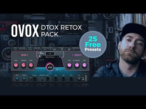 Waves OVox DTOX Retox Pack: 25 Free Presets