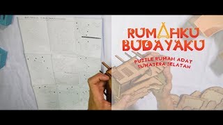 Permainan Melatih Otak Anak | Puzzle 3D Rumah limas Khas Palembang screenshot 5