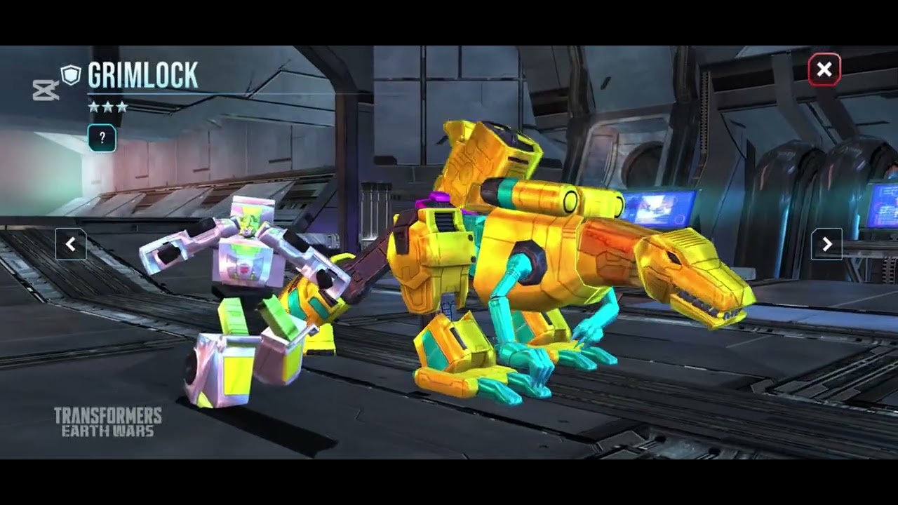 Transformers Earth Wars: Evolution G2 GRIMLOCK & Prime-Blight Blot