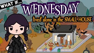 Wednesday lived alone SMALL Free House Spooky Horror Halloween 🖤 TOCA BOCA House | Toca Life World