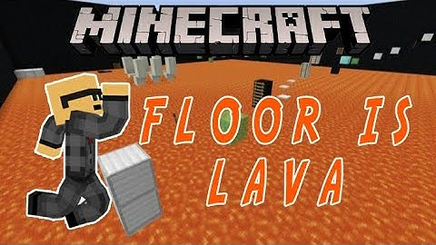 Minecraft: Floor Is Lava w/ DREAMSLAYER111 (Parkour Map)