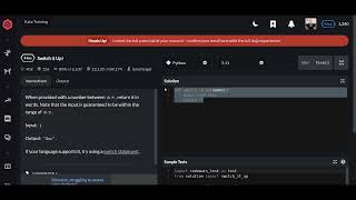 Codewars | Switch it Up! | Python 8 kyu Wealth
